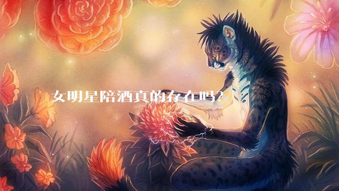 女明星陪酒真的存在吗？